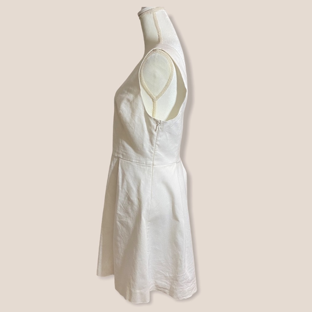 Joie Bessina Cotton Fit & Flare Dress Size Large - Picture 5 of 6